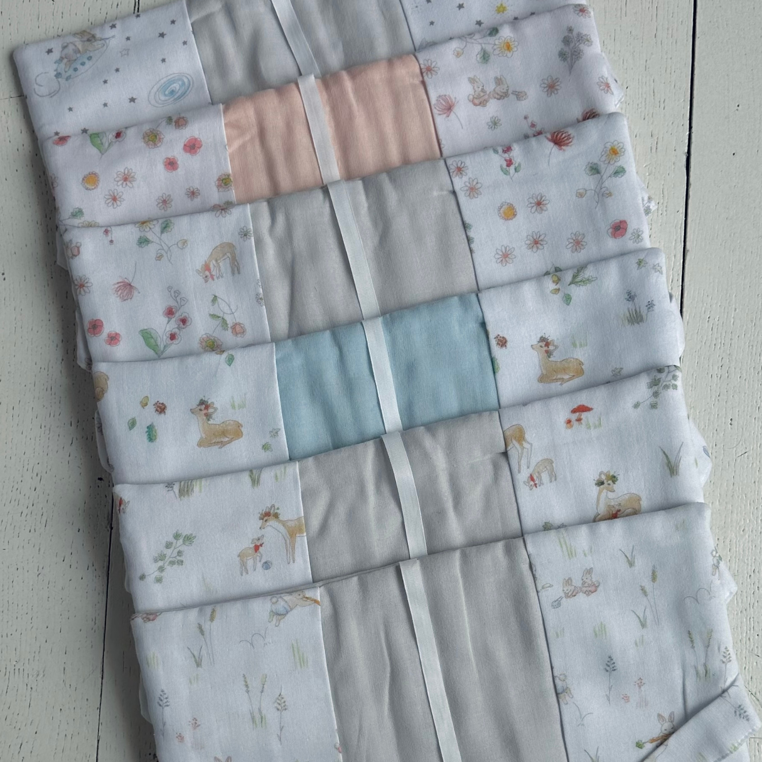 Protège-carnet motif Clairière / Galet