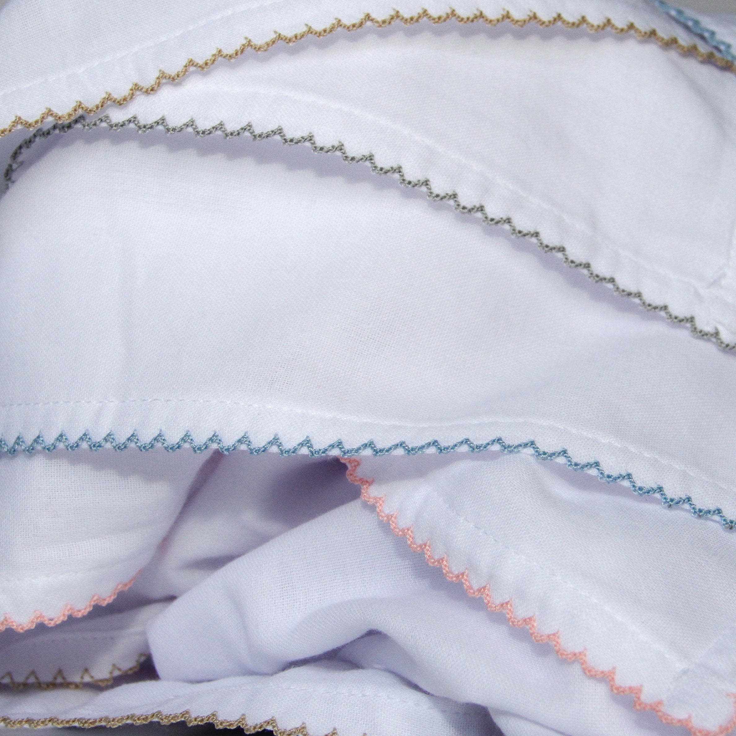 Lange blanc Picot Sable