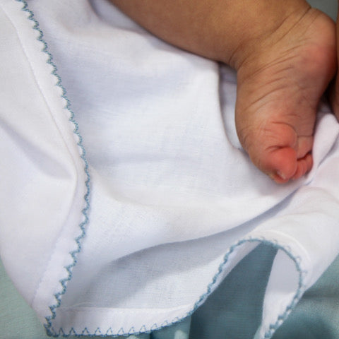 Lange blanc Picot Myosotis