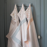 Cape de bain, motif Prairie / Pivoine